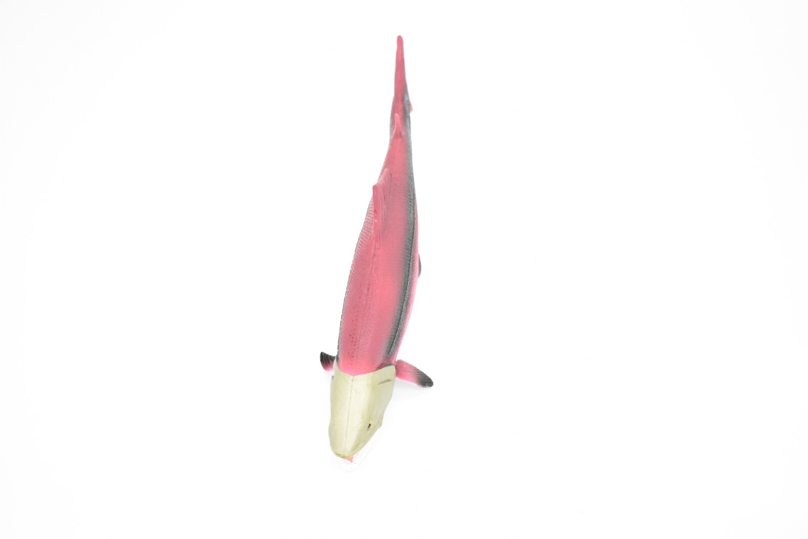 Salmon, King, Spawning, Fish, Figure Realistic Rubber Model, Hand Painted Toy
