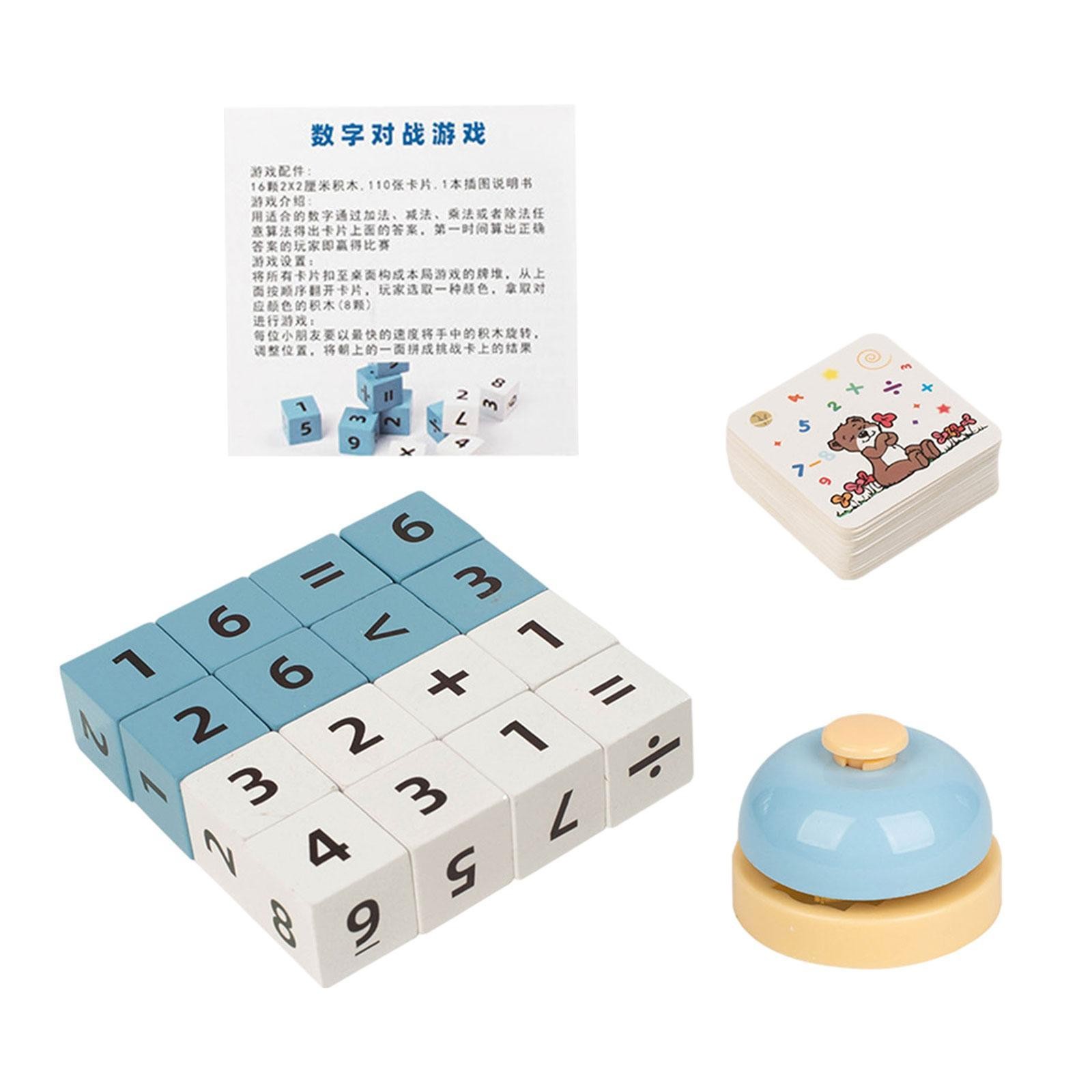 Math Learning Toy Reusable Preschool Educational Toy for Kids Birthday