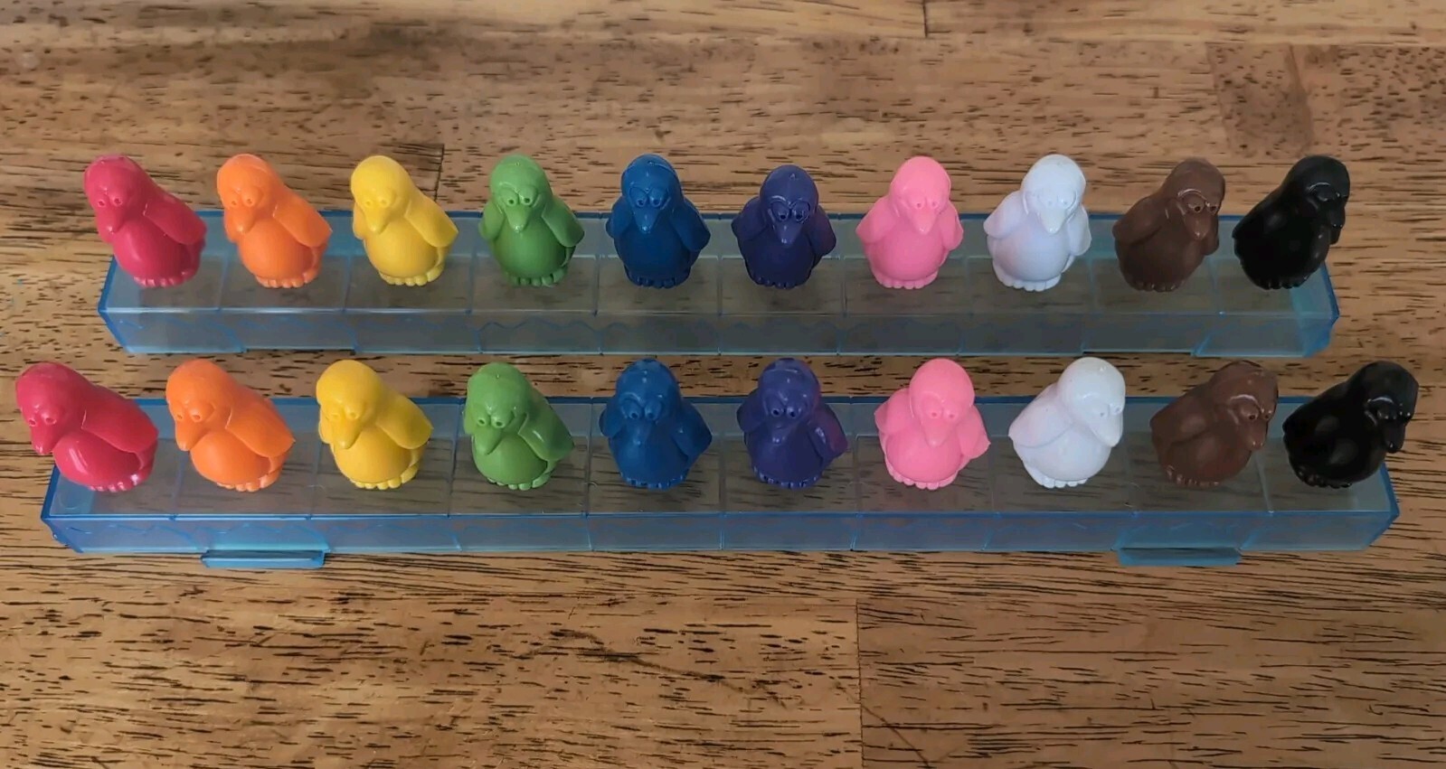 Counting And Color Toy Penguins Penguins On Ice