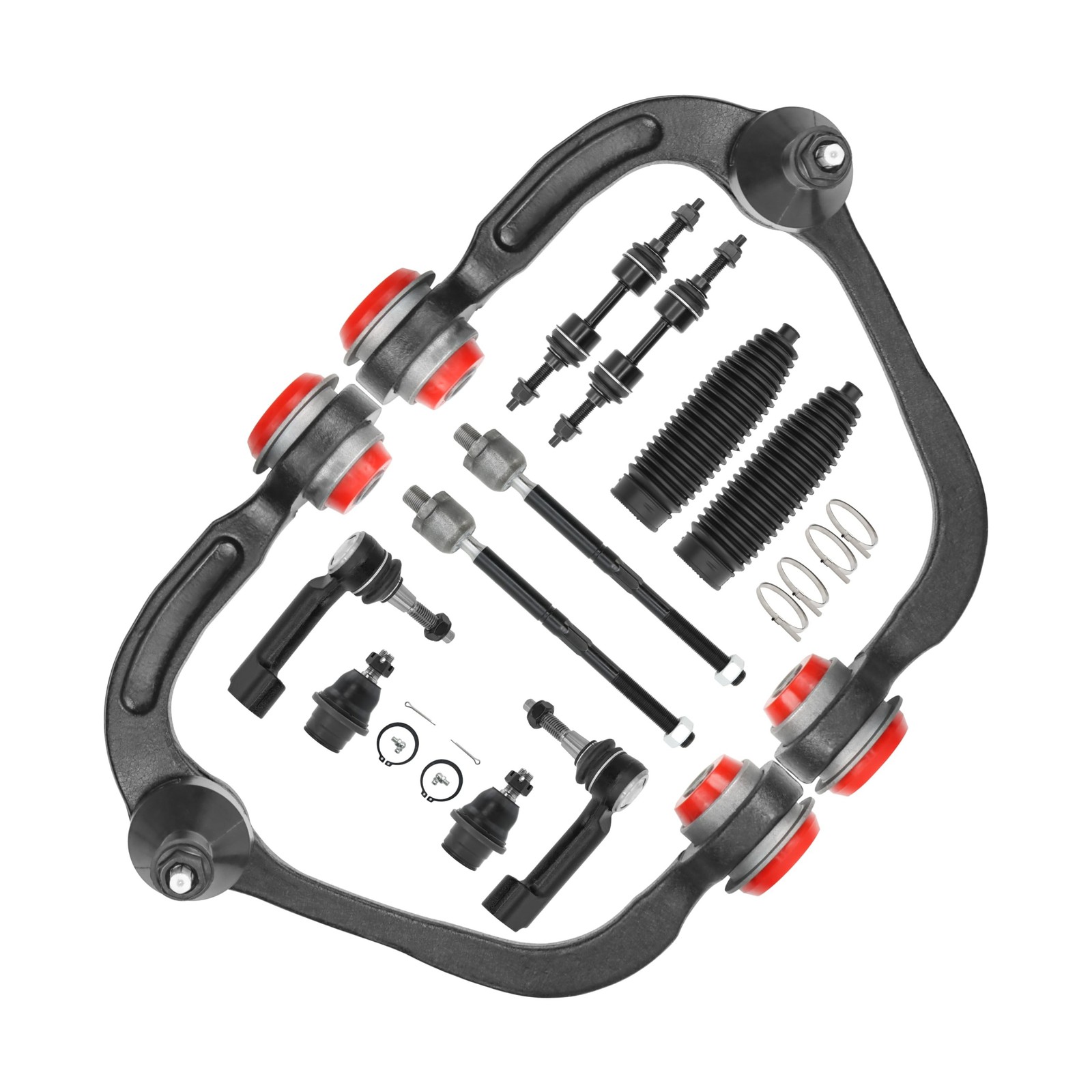 12pc Front End Suspension Kit for 2009-2014 Ford F-150 2WD (Excl. Raptor), 20…