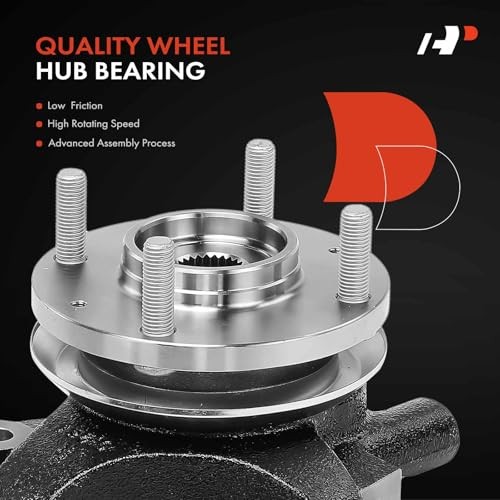 Front Right Steering Knuckle & Wheel Bearing Hub Front Right Passenger Side