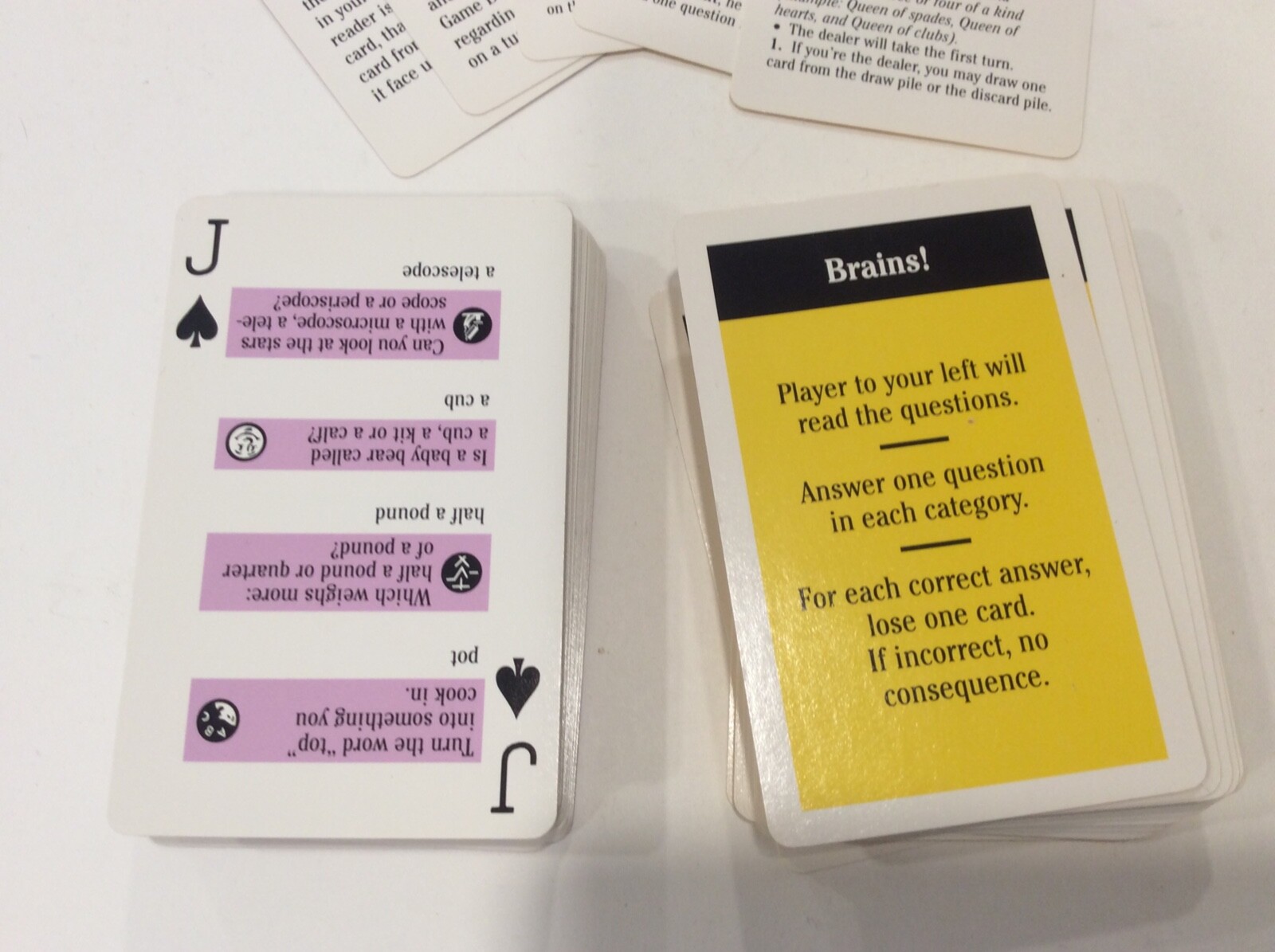 Brain Quest Card Game Grades 1 – 2 The Card Game that Tests your Knowledge