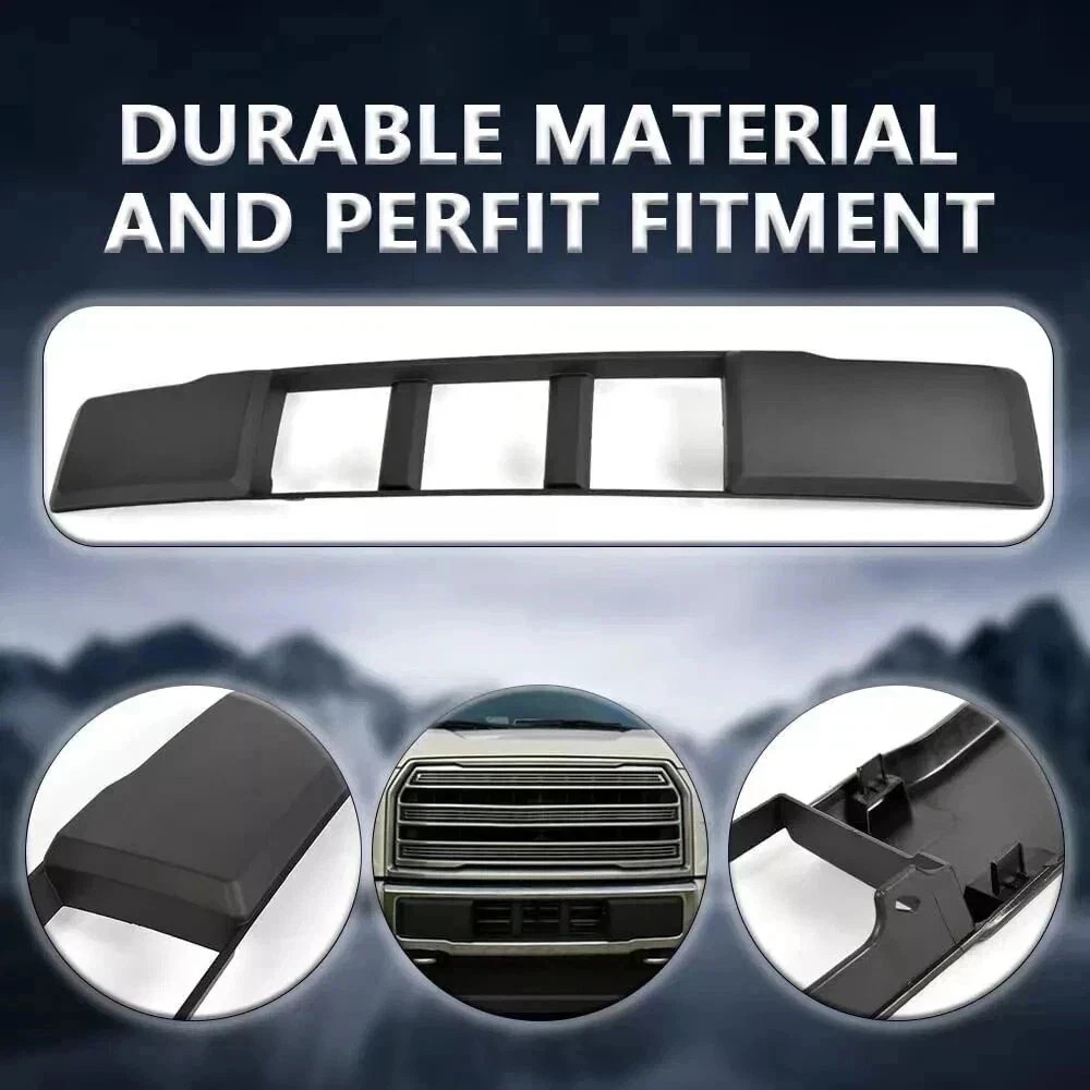15-17 Ford F150 Front Bumper Lower Grill Grille Trim Panel Compatible With Ford-