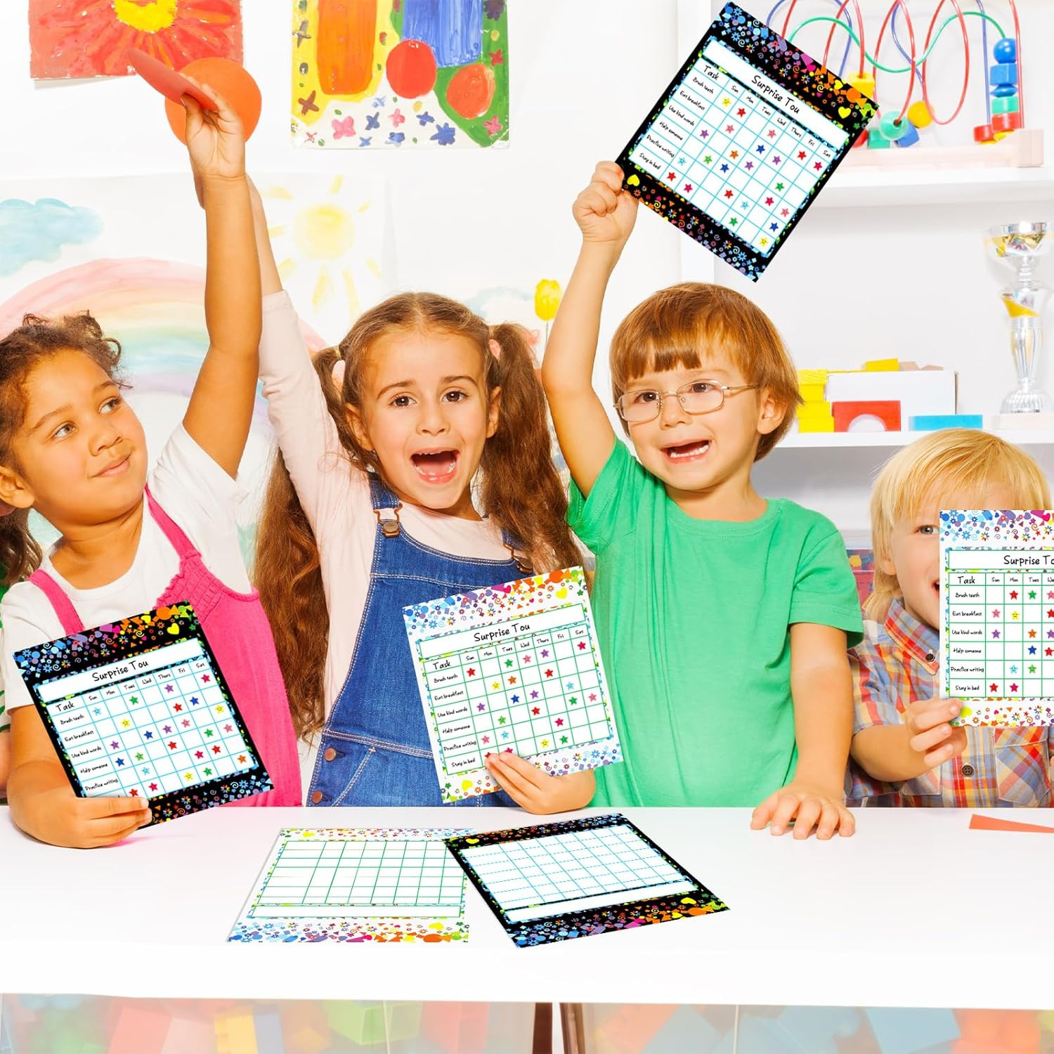 Utron 80 Pack Reward Chart for Kids, Incentive Chart Behavior Chart for Kids at