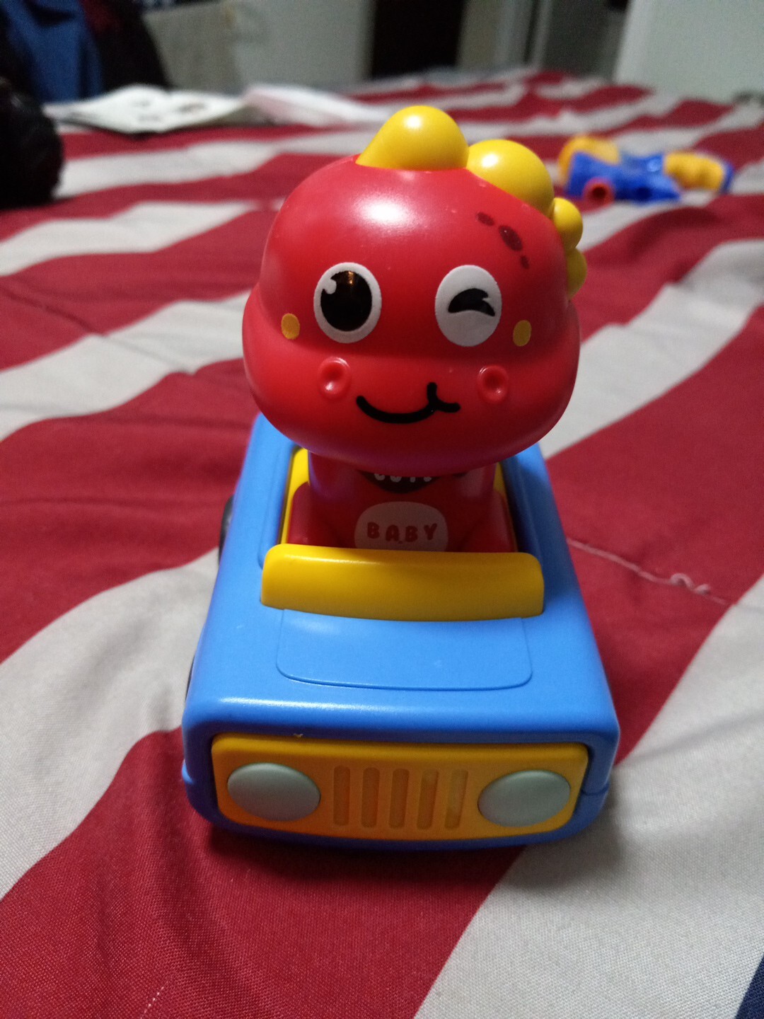 Dinosaur Car Toys For Toddlers Aged 1-3, Baby Animal Racing Cars, Baby Toy Car