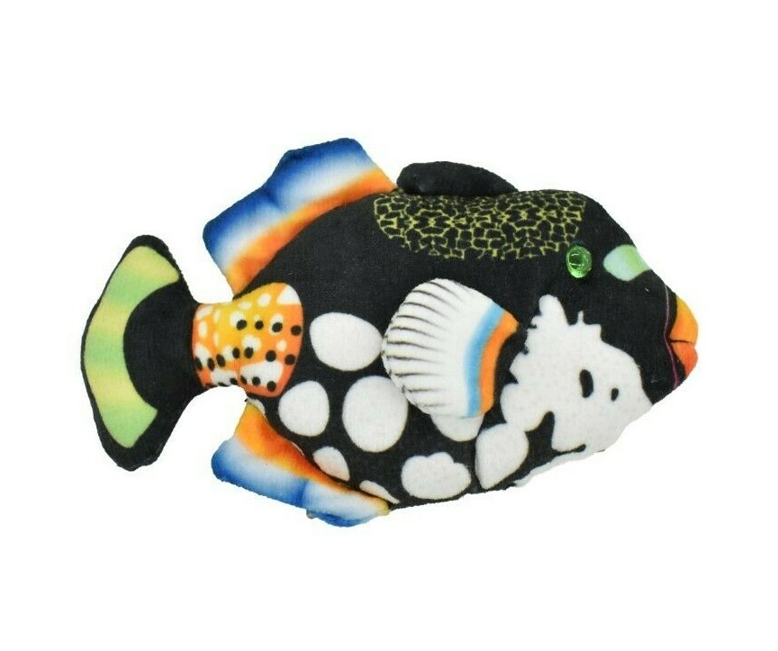 Triggerfish, Tropical Fish Magnet, Soft Stuffed Animal 5 1/2″ CWG32BB3