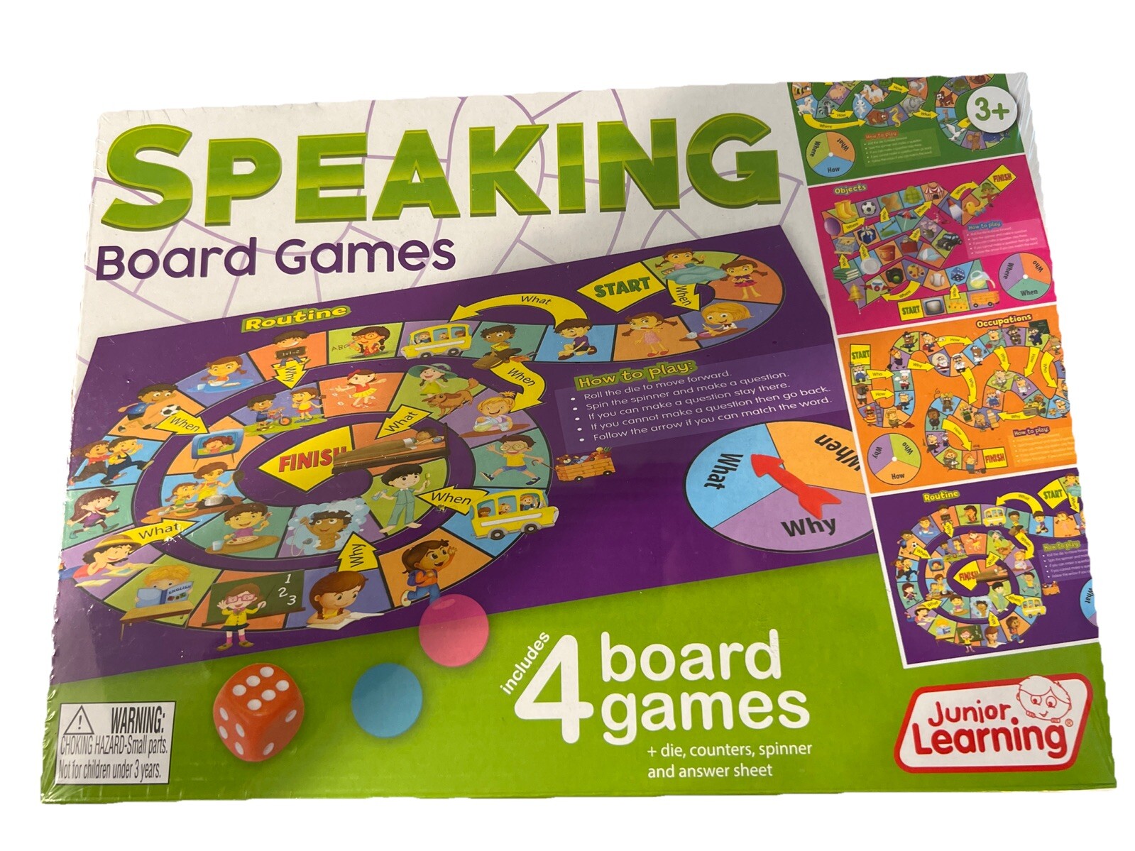 Junior Learning Speaking Board Games