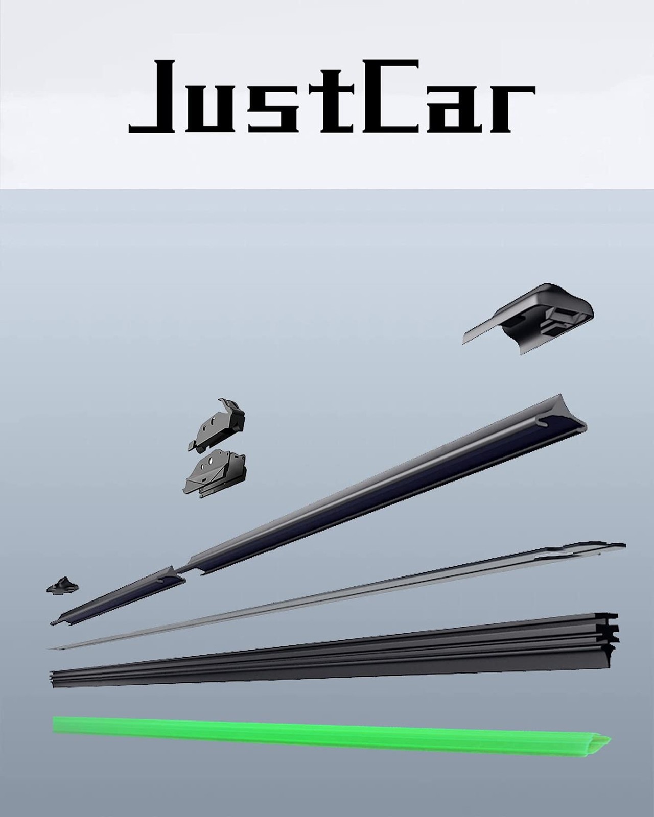 JustCar 3Pcs for Dodge Caliber Windshield Wiper Blades 2007 2008 2009 2010 20…