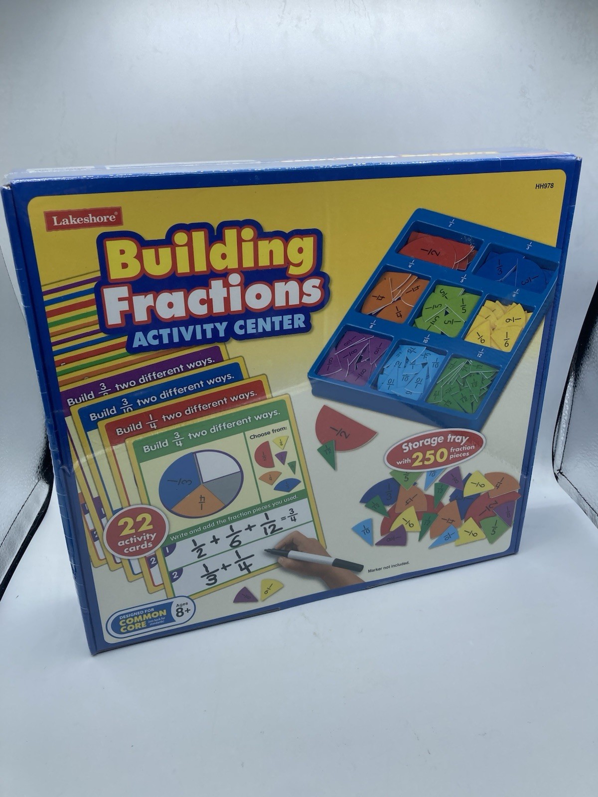 Lakeshore Learning Games Building Fractions Activity Center NEW SEALED NIP NIB