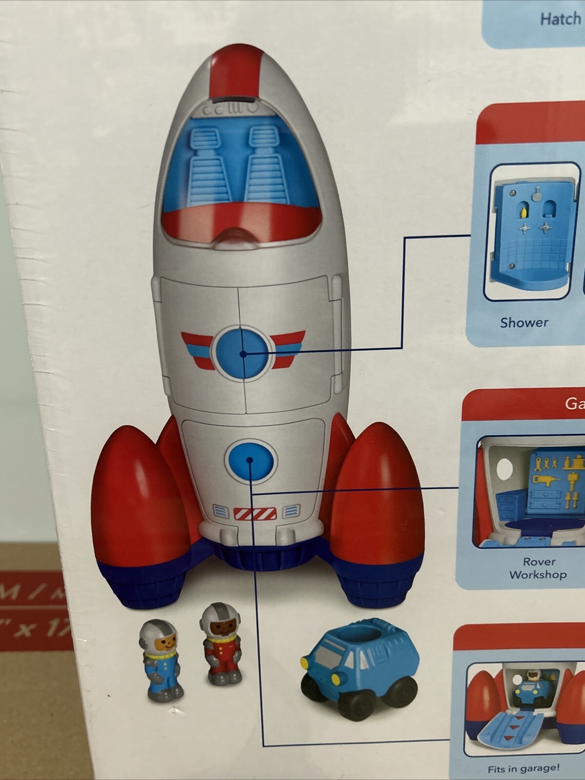 Lakeshore Learn & Play Explore Rocket Space Ship Toy Educational 3+ ~ New Sealed