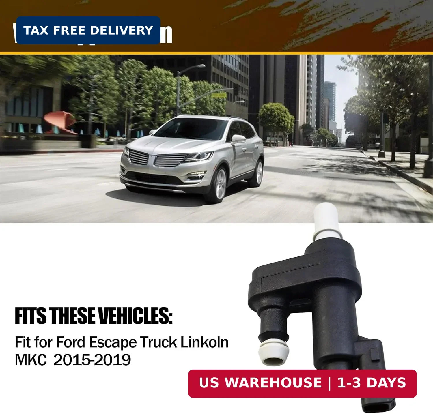 DU5A-9G712-CB Vapor Turbo Control Valve Fit for Ford Escape Truck Linkoln MKC 20