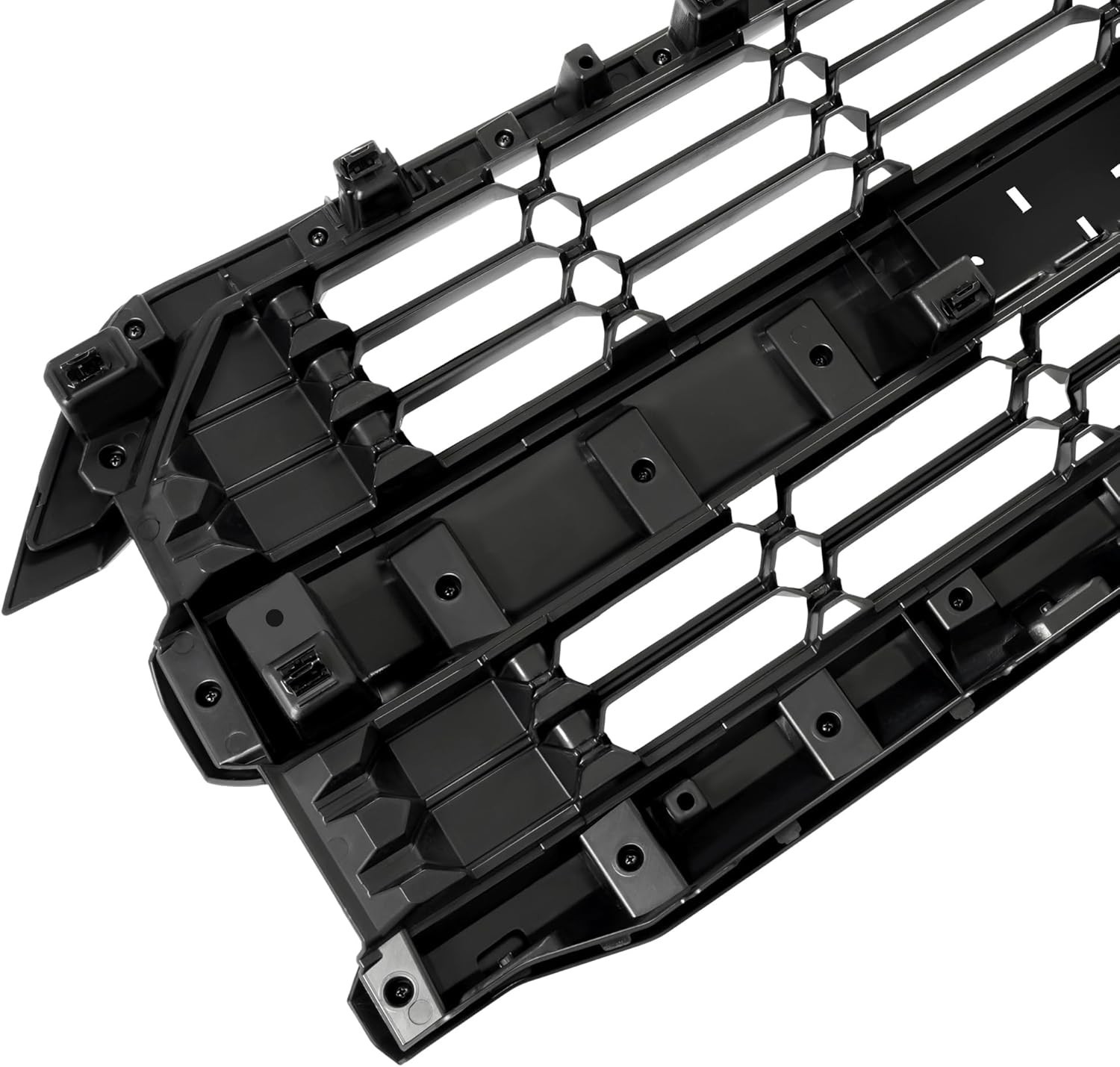 Front Grille Assembly Compatible with 2016-2019 Chevy Chevrolet Silverado 1500 R