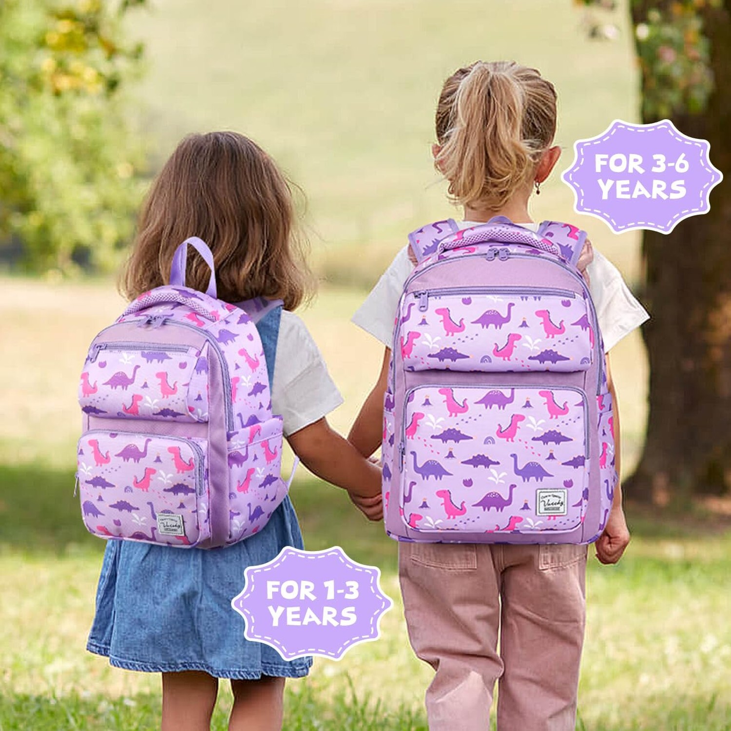 VASCHY Backpack for Girls, Kids Cute Kindergarten Preschool Children 12L Smal…