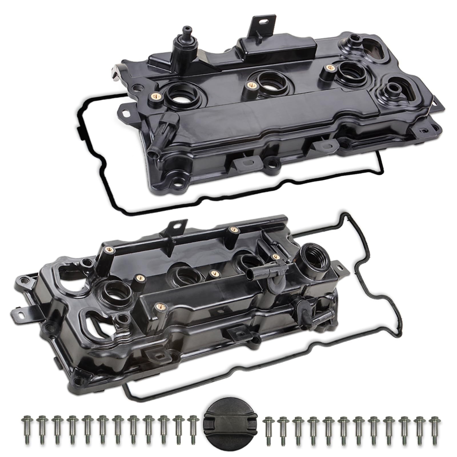 Engine Valve Cover Set Compatible with 2015-2018 Nissan Altima 2009-2024 Niss…