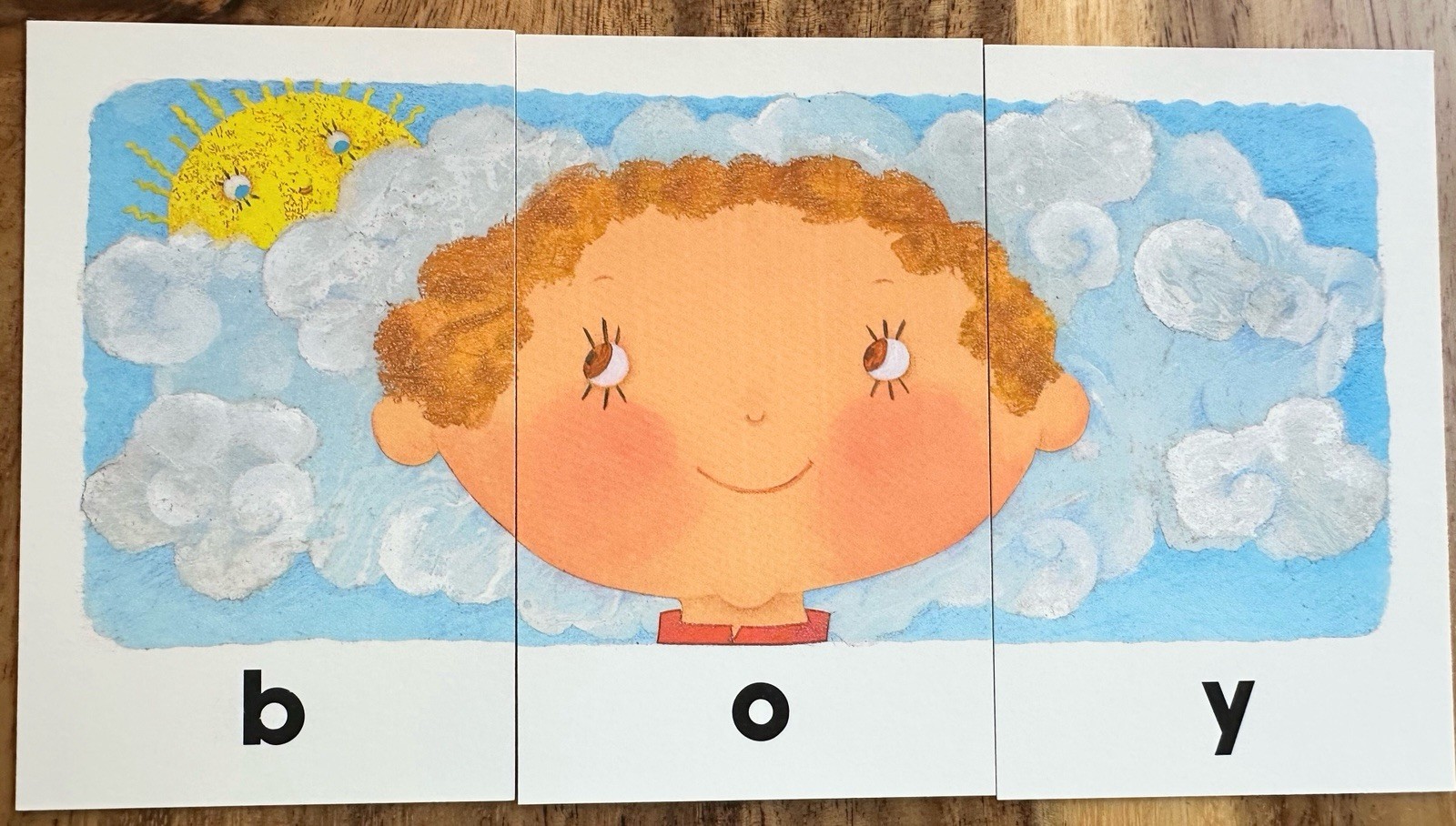 School Zone Publishing, Three-Letter Words Cards, Ages 3+, Spelling, Matching