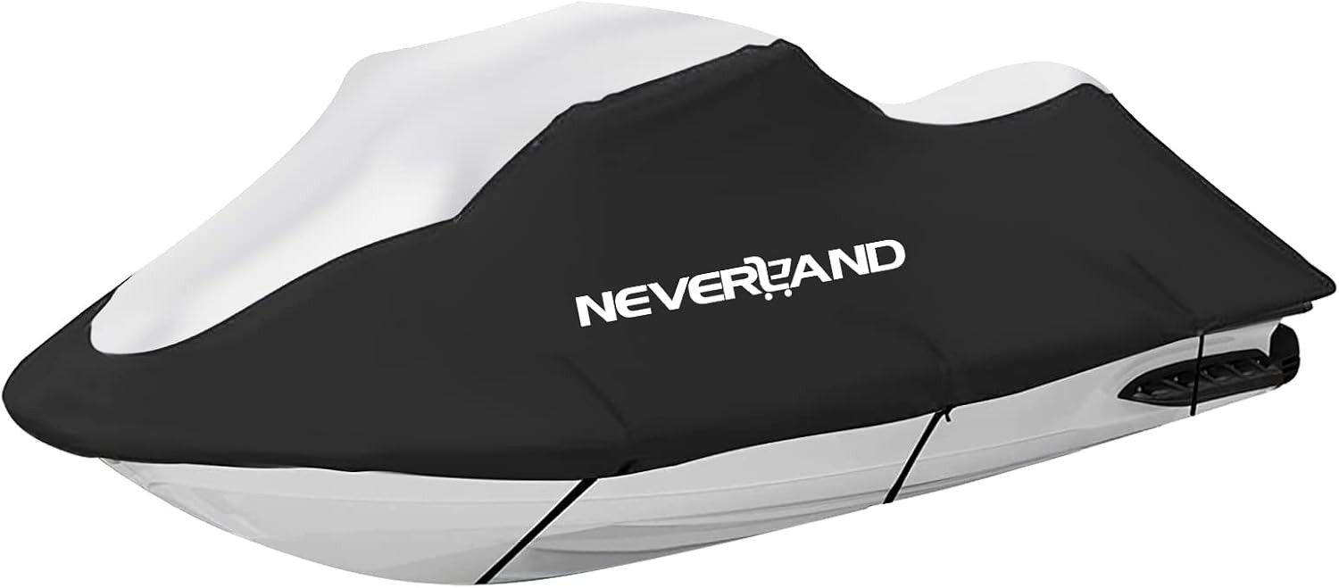 NEVERLAND Waterproof Jet Ski Cover – Compatible with Yamaha Seadoo, Jet Ski Cove