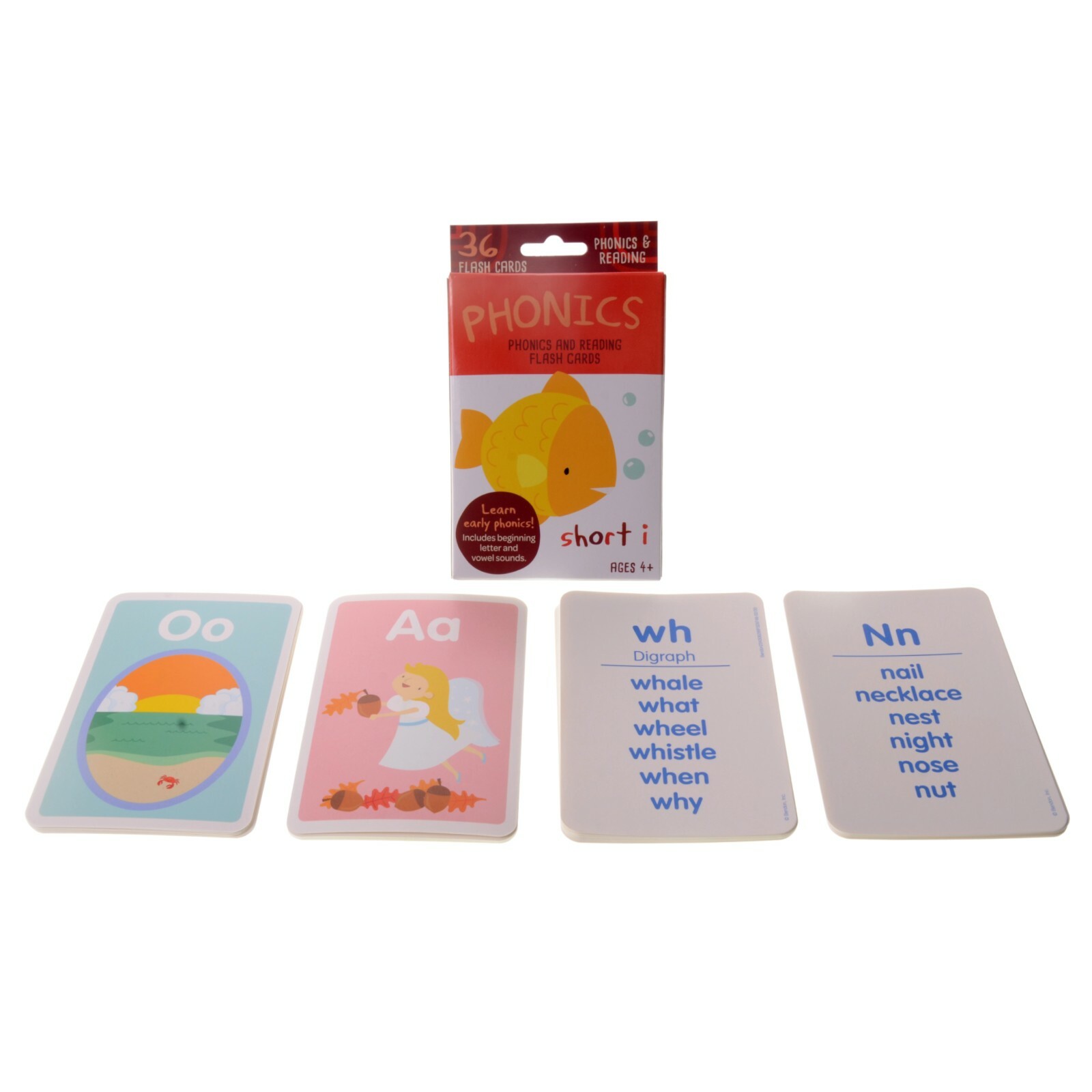 Phonics And Reading Flash Cards By Bendon (Phonics) (Ages 4+)