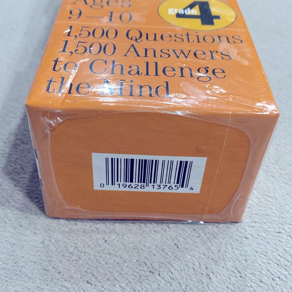 NWT Sealed Brain Quest Grade 4 Ages 9-10/Revised 3rd Edition /Its OK To Be Smart