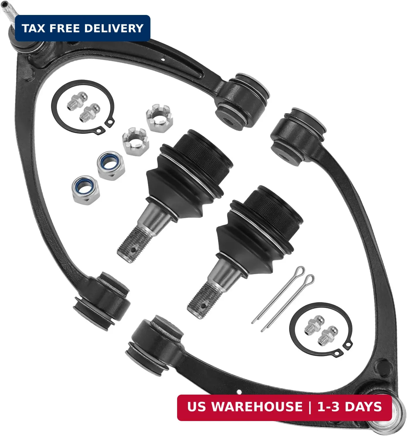 BDFHYK Front Upper Control Arm 4pcs,with Ball Joint for Cadillac Escalade ESV/EX