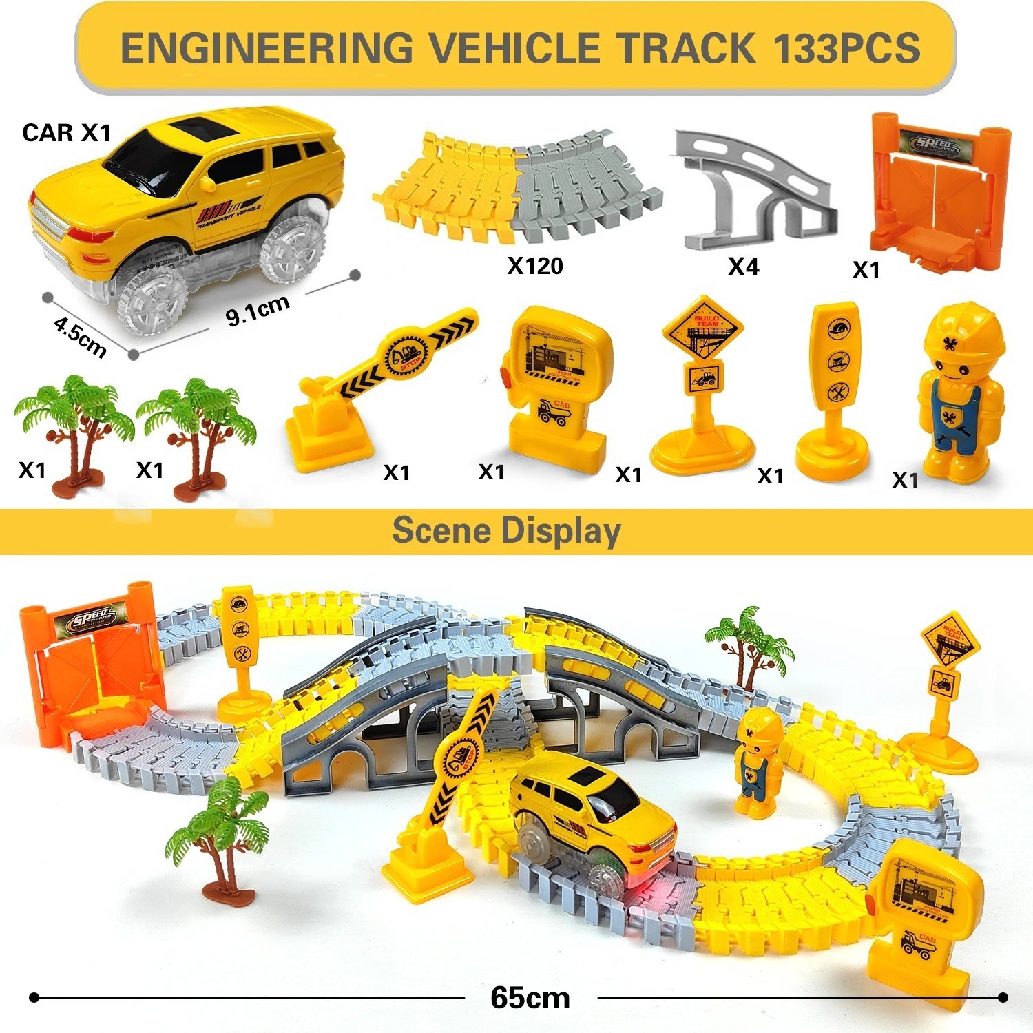 Track Car Train Toys Children Electric Track Toy Cars Educational Toys