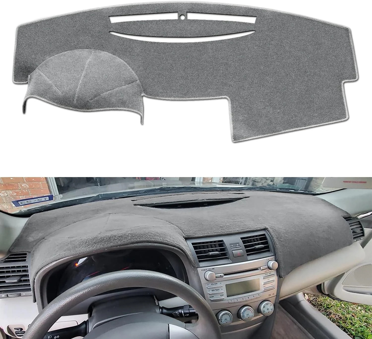 Dash Cover for Toyota Camry Accessories 2007 2008 2009 2010 2011 Custom Fit Dash