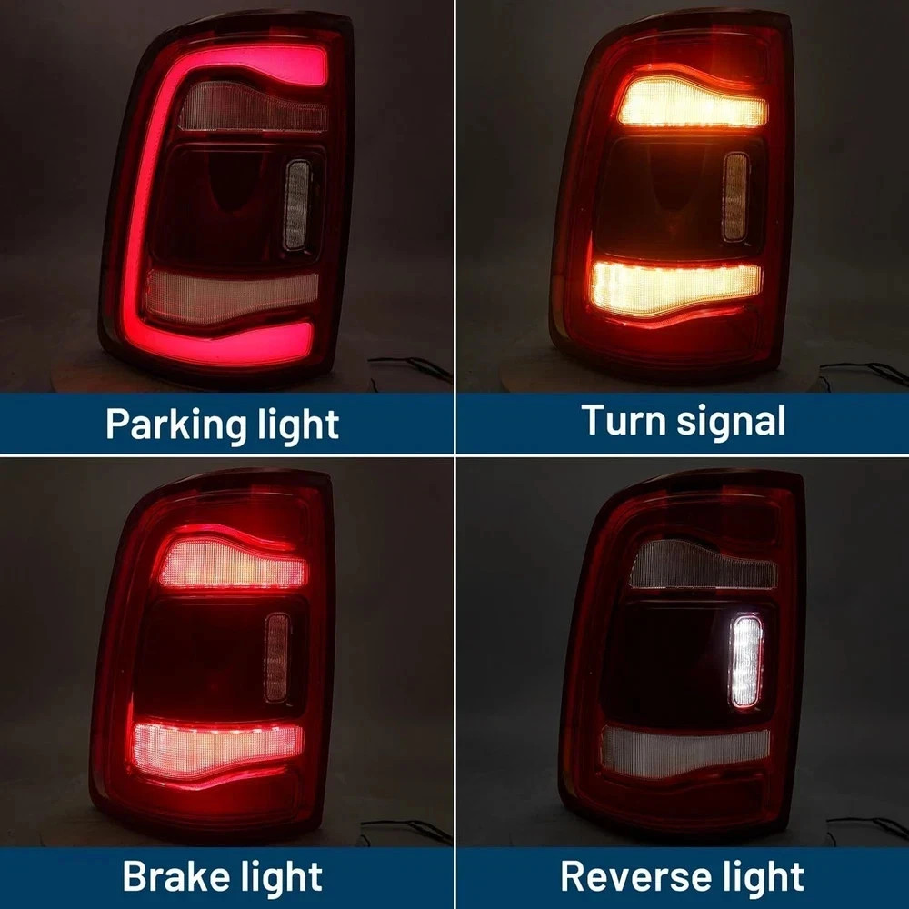 19-23 Dodge Ram 2500 3500 LED Tail Light Blindspot Ready Left Driver Side