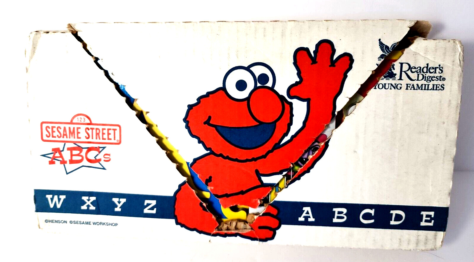 2002 Sesame Street Workshop Readers Digest ABC Alphabet Numbers Cards Puzzle Mat