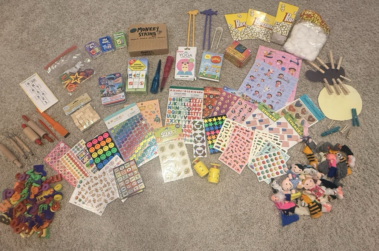 Lot Fine Motor Occupational Therapy Autism Toys Squigs Origami Beading
