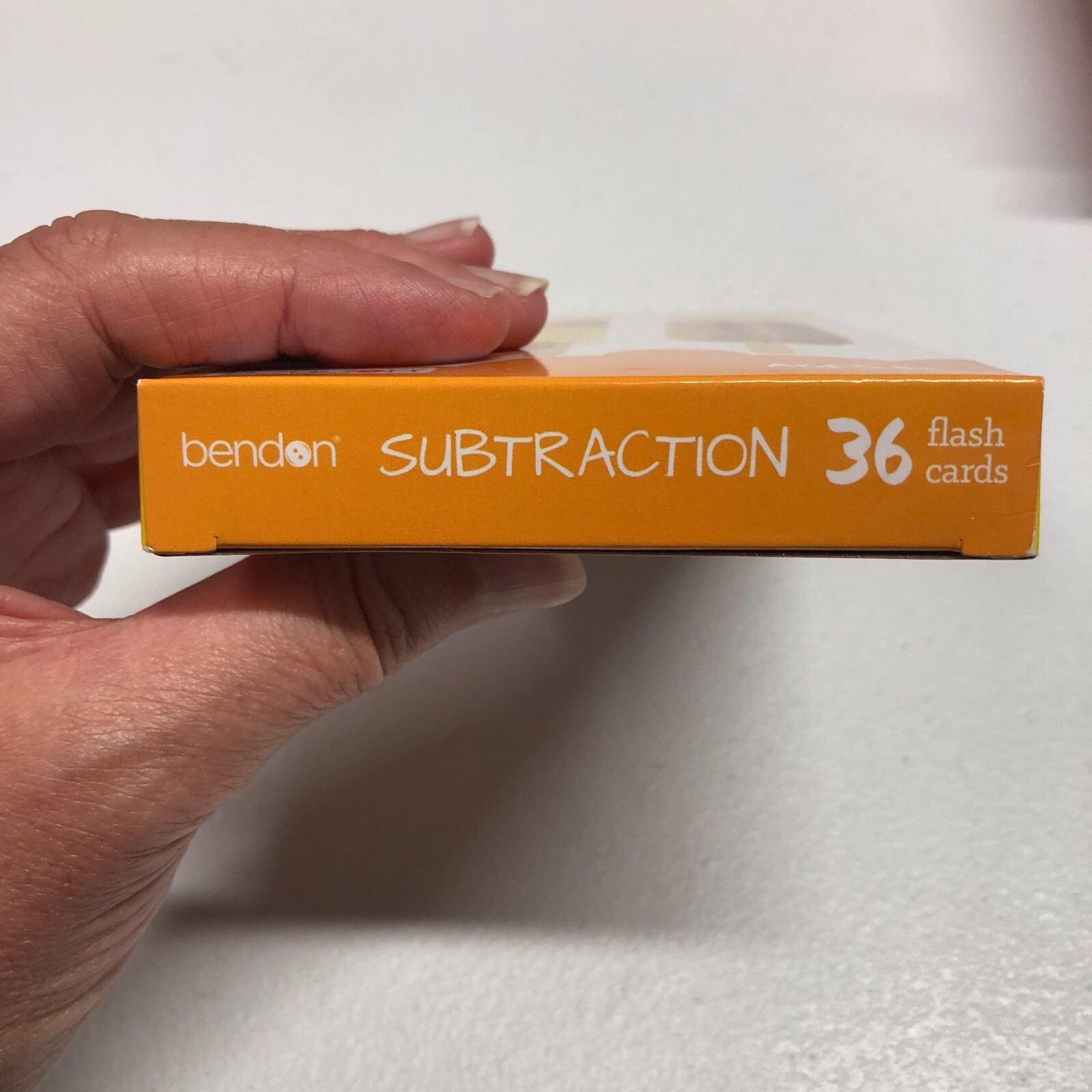 Bendon Subtraction Math Flash Cards set of 36 New Includes Reward Sticker