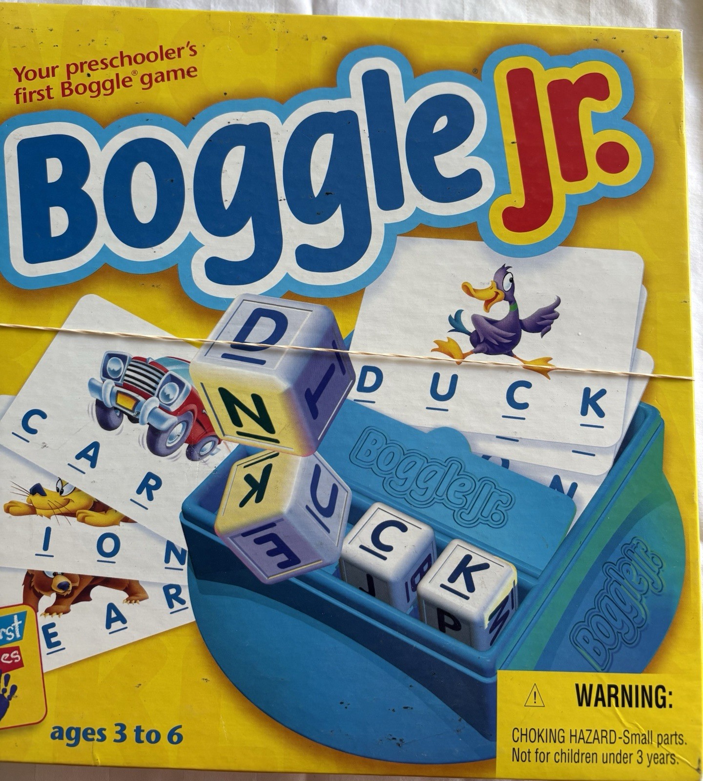 SALE! Boggle Jr Game Preschool Learning Game COMPLETE Homeschool/tutoring