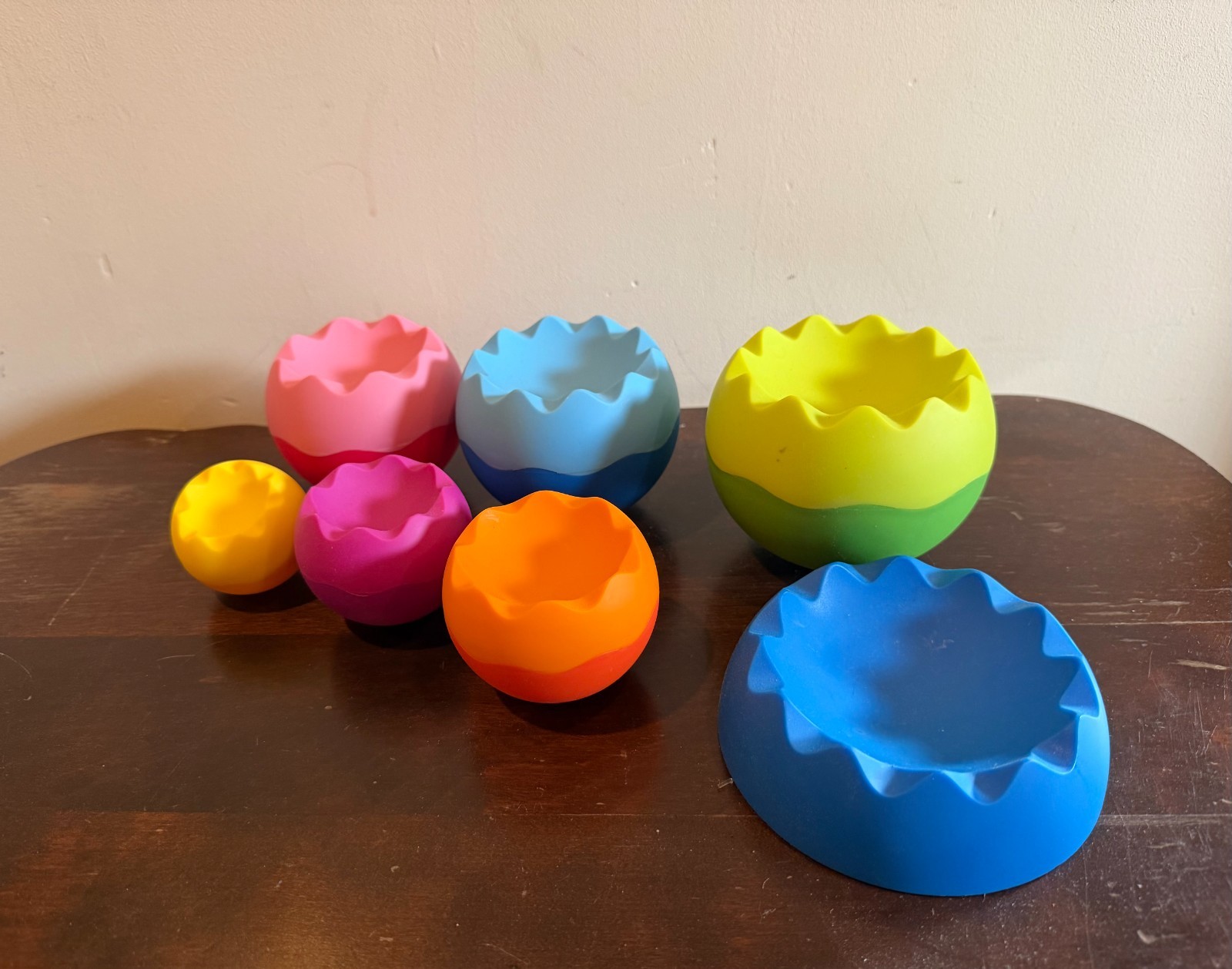 Fat Brain Tobbles Balancing Stacking Tower Toy for 6 months and up