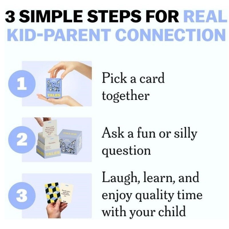Tales Kids Edition – 150 Conversation Starter Cards USA