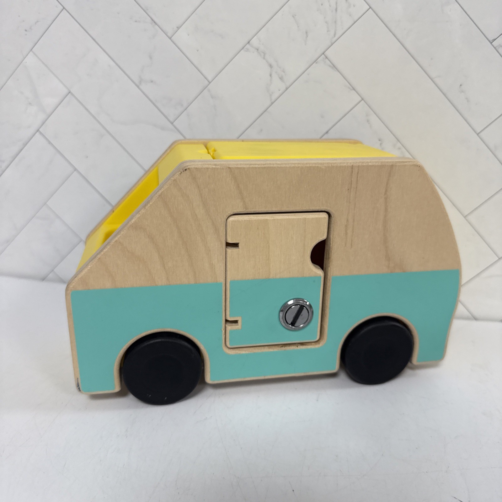 Lovevery Lot Wooden Modular Playhouse Stairs Camper Car Lot Set Incomplete Learn