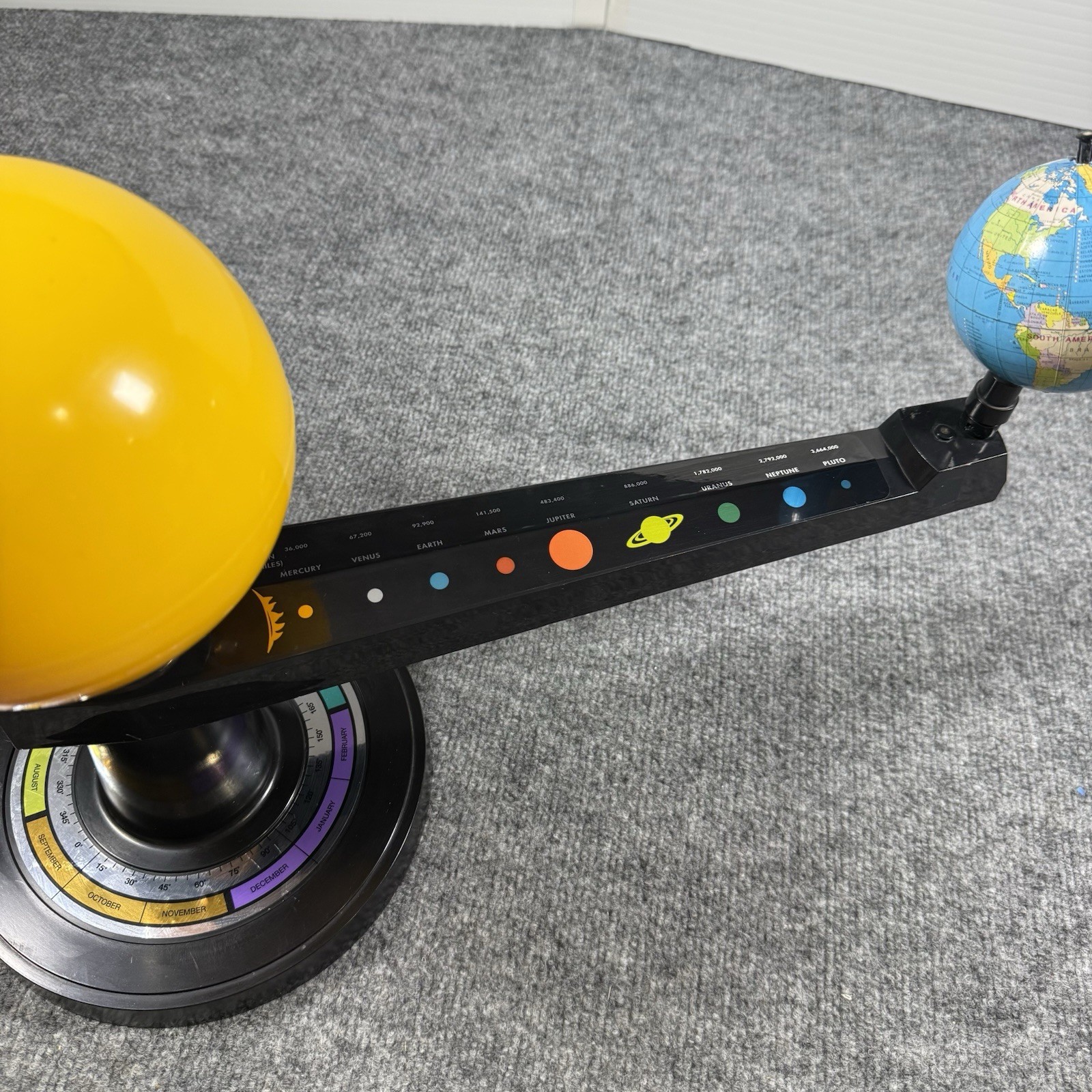 Vintage Hubbard Scientific Co Solar System Educational Model PARTS