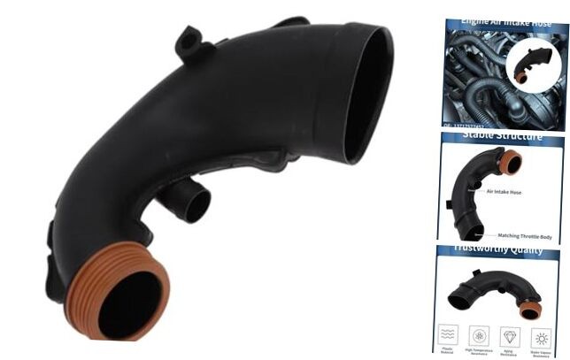 Engine Air Intake Hose for BMW 5 6 7 Series X5 X6 E70 E71 F02 F06 F07 F12 Left