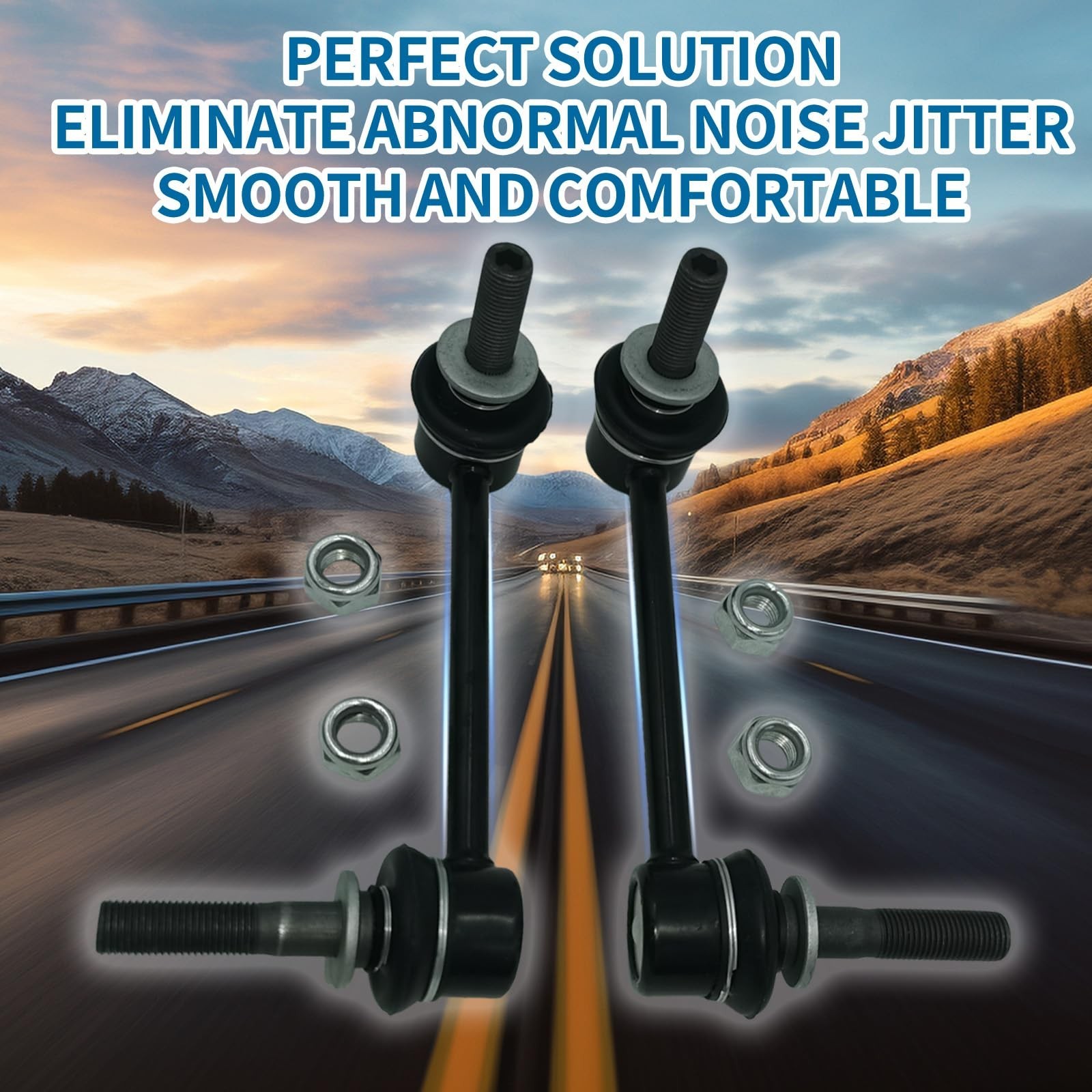 K90677 K90683 Front Suspension Sway Stabilizer Bar End Drop Link Kit 2 Pcs 20…