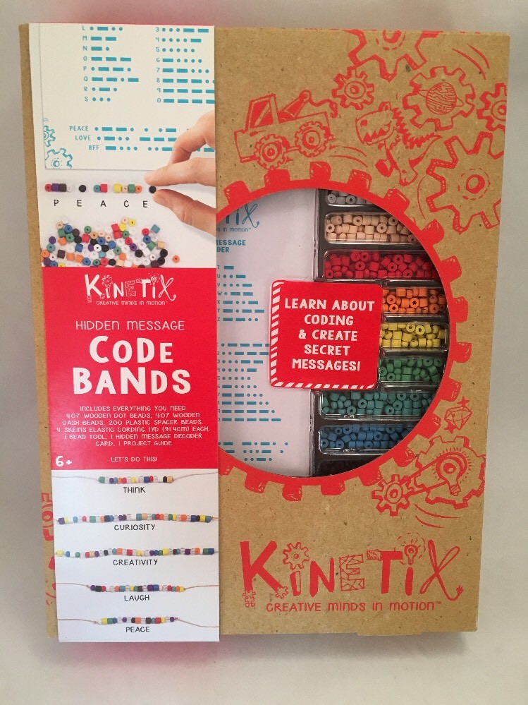 Bracelet Craft Set Creative Minds Hidden Message Code Educational Toys Kinetix