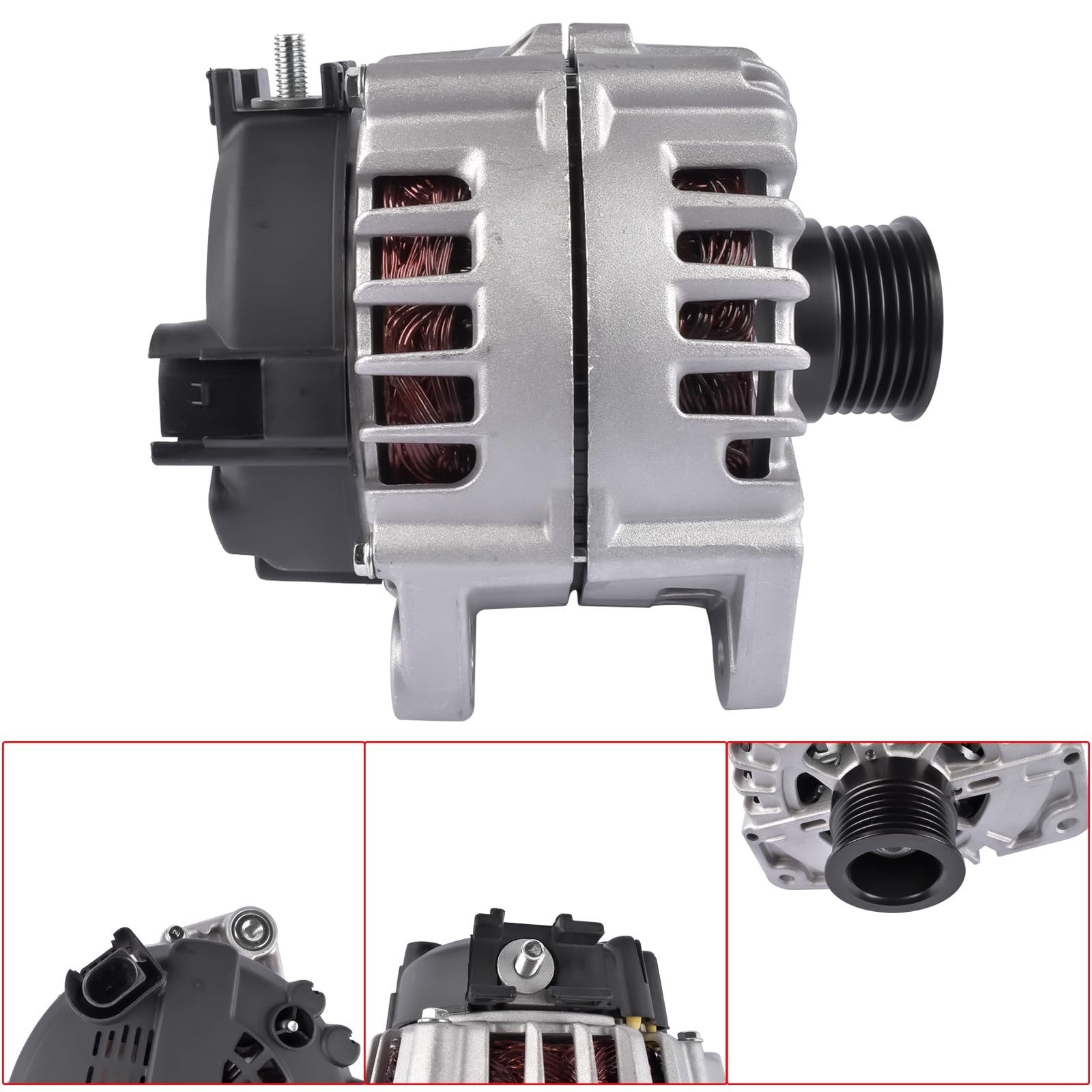 180A 12V Alternator Replacement for Mercedes CL550 CLS550 E550 GL450 S550 SL5…