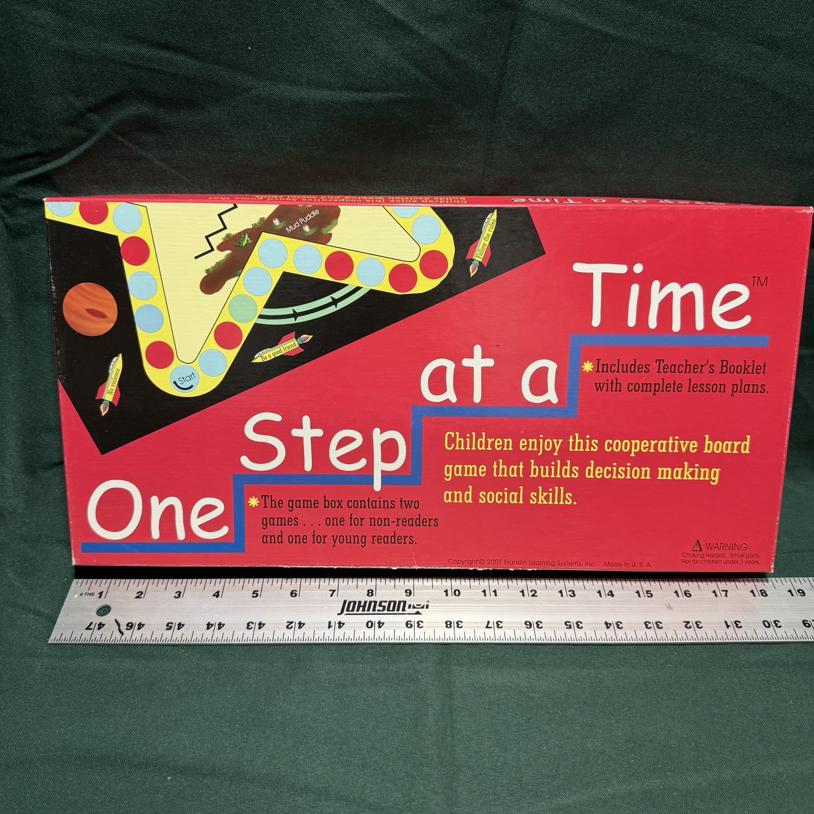 Homeschool – Franklin Learning – One Step at a Time Interactive Game Ships Free