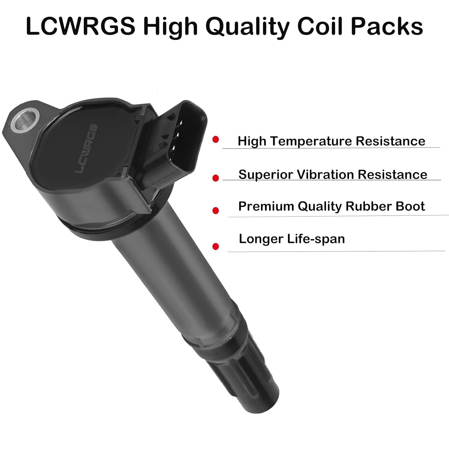 Ignition Coil Pack for 3.5L V6 Toyota Sienna Avalon Camry Highlander Rav4 Venza