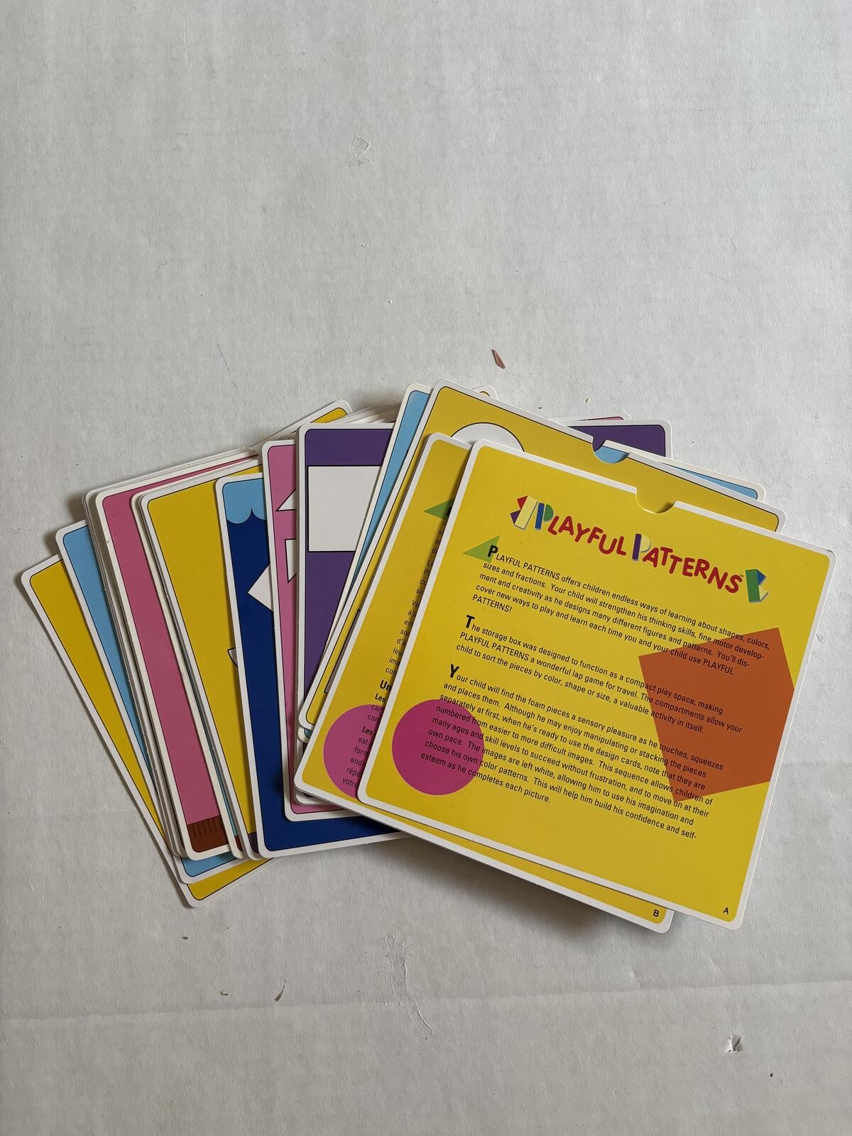 Discovery toys playful patterns- complete set