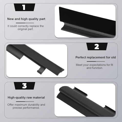 88-02 Chevy GMC 4Pcs Inner & Outer Window Sweep Felt Seal Weatherstrip Kit