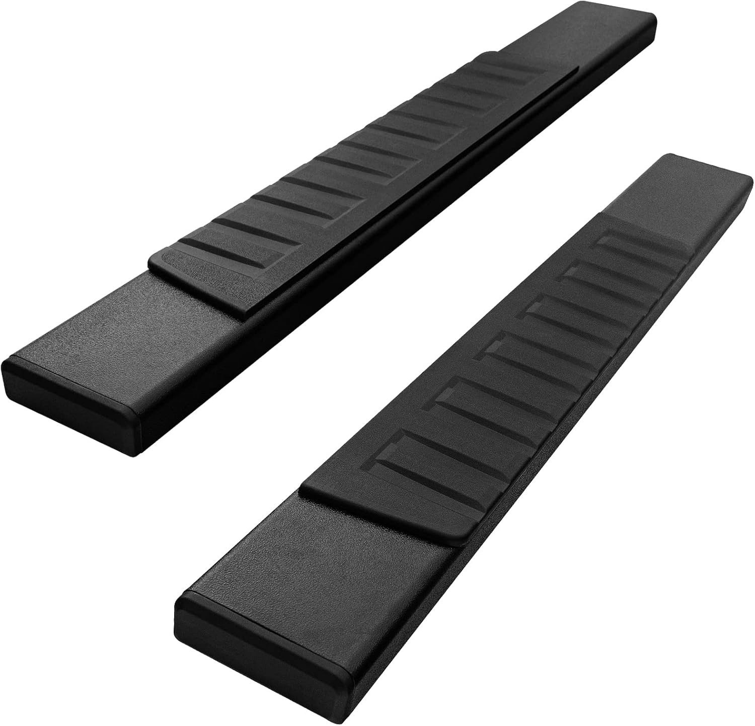04-14 Ford F150 Standard Regular Cab 6″ Running Boards Pair Chrome w/ Brackets