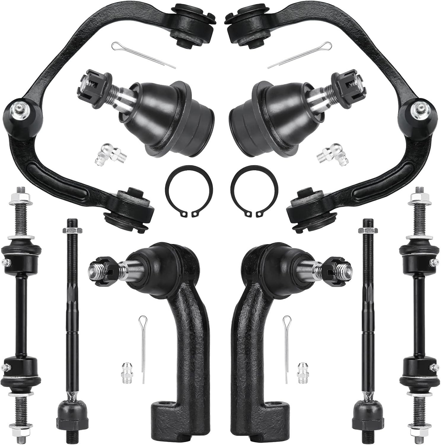 10PCS Front Upper Control Arm for Ford F150 4WD 2009-2014 w/Ball Joint K80306