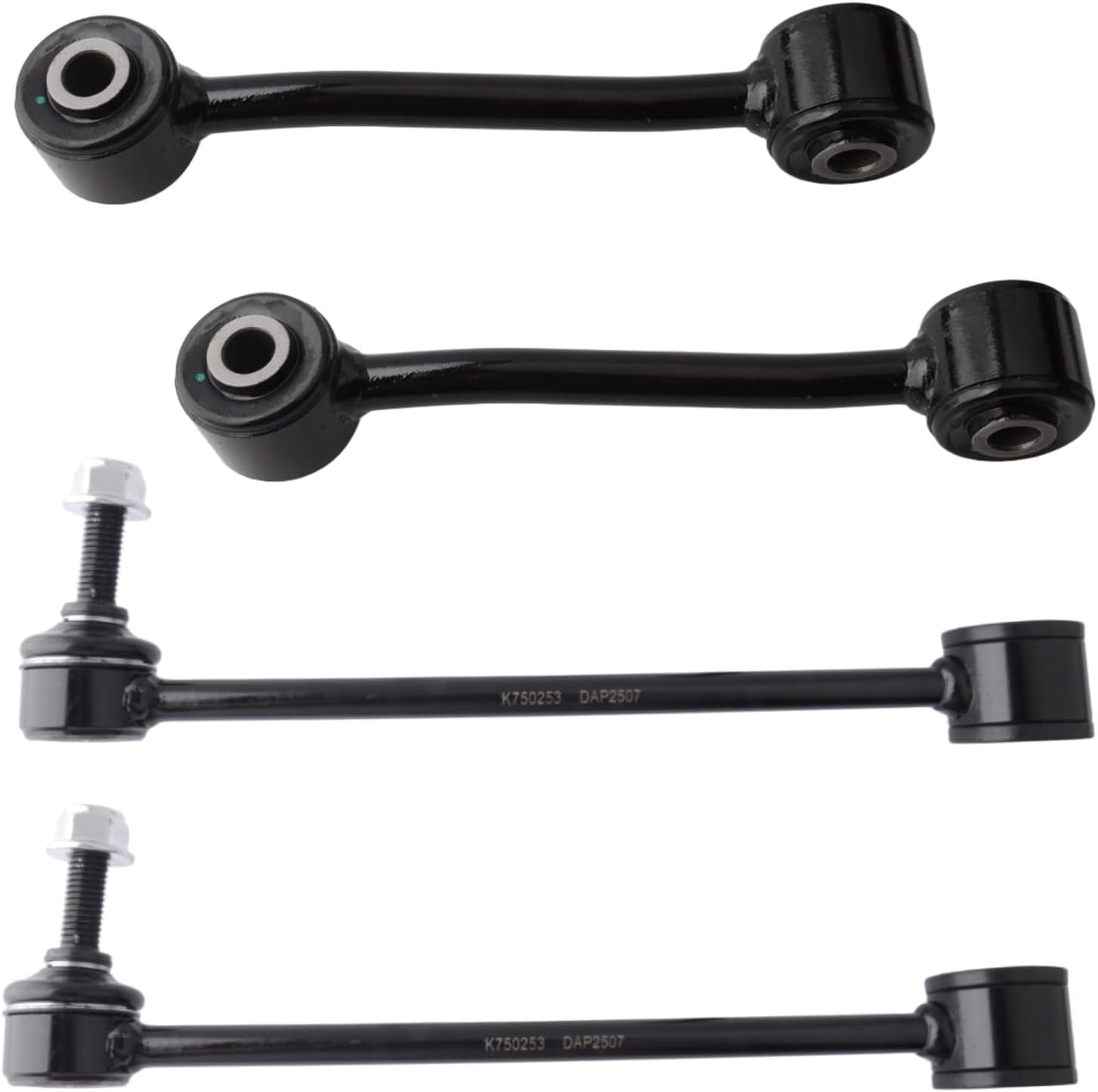 4pc Front Rear Sway Bar Link Kit K750127 K750253 for Jeep Liberty 2008 2009 2010