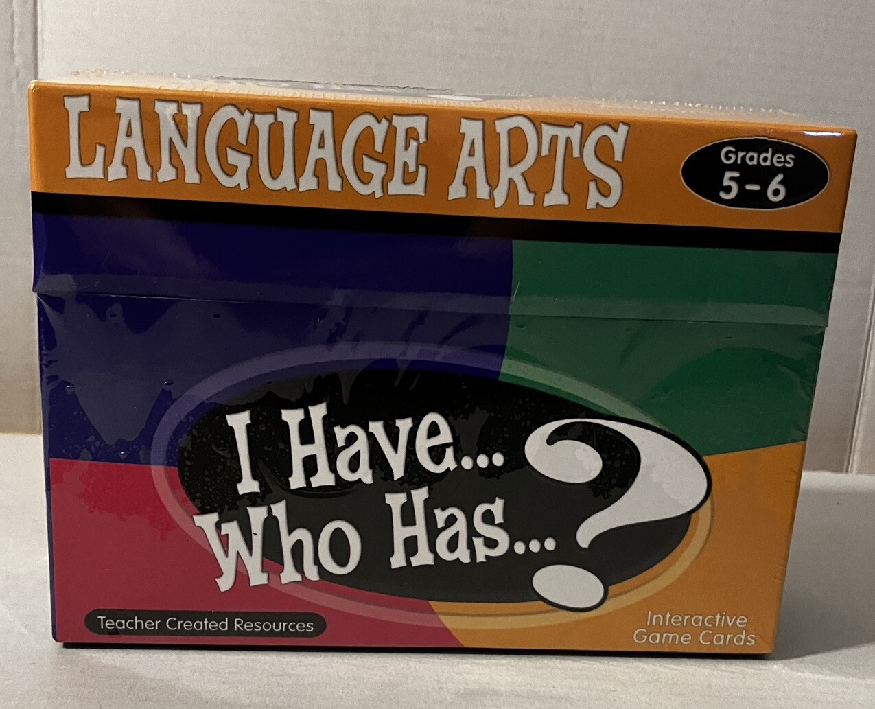 Teacher Created Resources I Have…Who Has? Language Arts Grades 5-6 Interactive