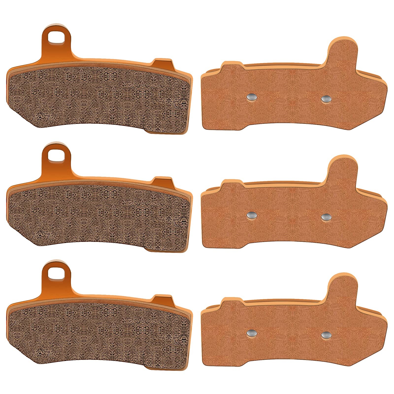 ECCPP Brake Pads Fits 08-22 FLHR Road King, FLHTCU Ultra Classic Electra Glide,
