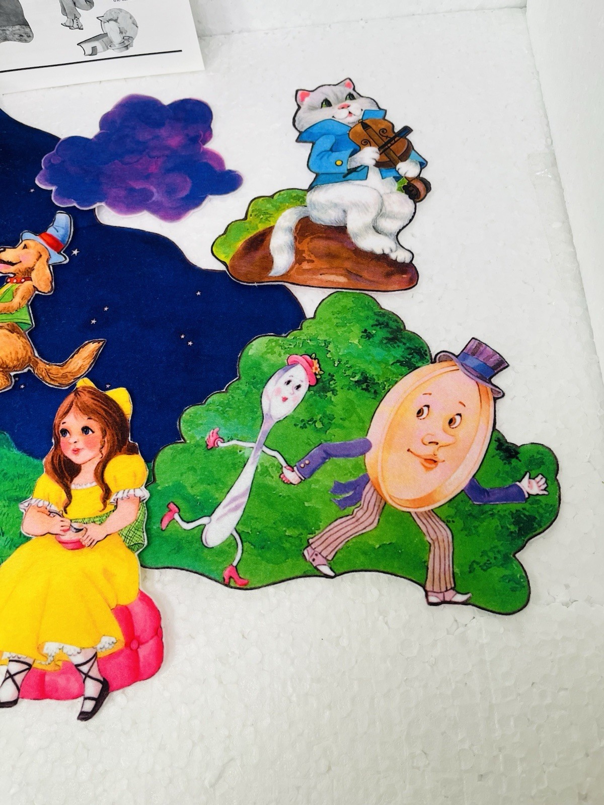 Little Folk Visuals Nursery Rhymes #2 Precut Flannel/Felt Board Figures 11 Set