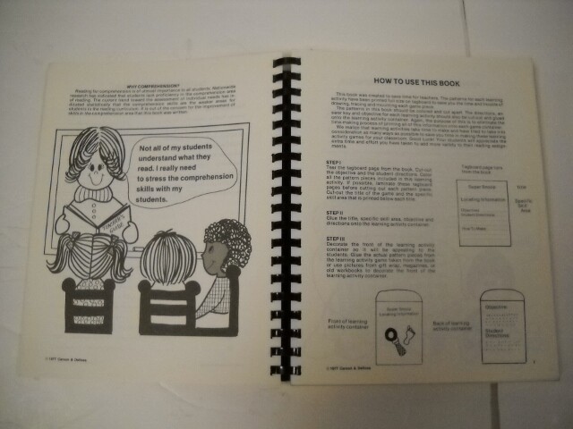 Carson Dellosa Throw Your Whole Self Into Comprehension Learning Activities Book