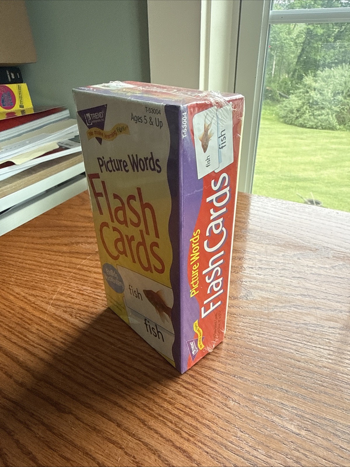 Children’s Learn to Read Words with Pictures Practice Flash Cards NEW Sealed